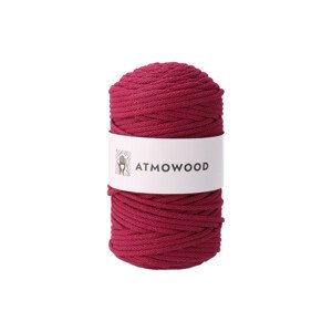 Atmowood příze 5 mm - purpurová
