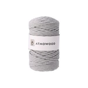 Atmowood příze 5 mm - šedá