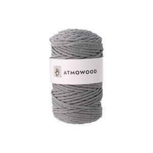 Atmowood příze 5 mm - tmavě šedá