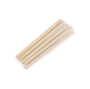 Dřevěné tyčky na macramé - 5 ks Zvolte variantu: 15 cm