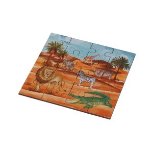 Dřevěné puzzle - safari