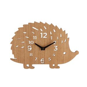 Dětské nástěnné hodiny - ježek