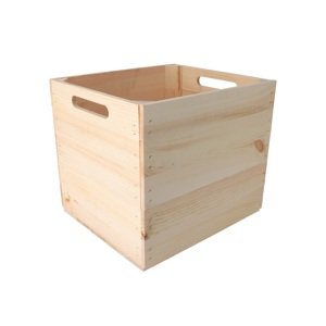 Dřevěný box 33 x 38 x 33 cm - kvalita odpovídá II. jakosti