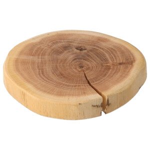 Podložka z dubového dřeva 15-20 cm - prasklina