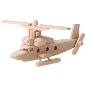 Dřevěná helikoptéra