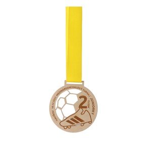 Dřevěná medaile Množství: 26-99 kusů