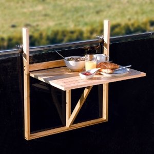 Balkonový závěsný stolek