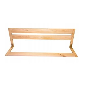 Dřevěná bezpečnostní zábrana do postele 67 cm