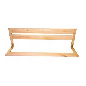 Dřevěná bezpečnostní zábrana do postele 97 cm