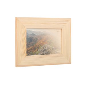 Dřevěný fotorámeček na zeď 22 x 17 cm