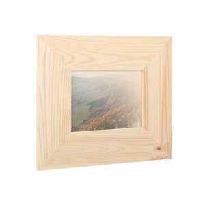 Dřevěný fotorámeček na zeď 29,5 x 25 cm