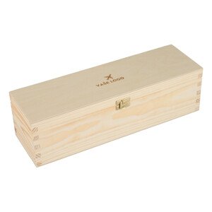 Dřevěná krabička na 1 víno