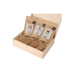 Dárková krabička - Degustační balíčky kávy 3 ks