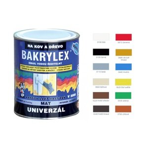 Bakrylex Univerzál matný 700 g - více barev Zvolte barvu:: Černá