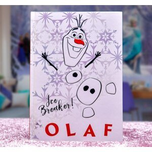 Praktický zápisník s dovádějícím Olafem
