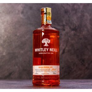 Whitley Neill Blood Orange Gin 43% 0,7 l (holá láhev)