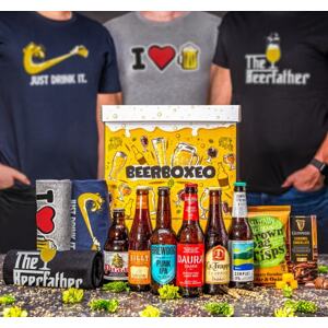 Beerboxeo plné pivních speciálů EXCLUSIVE s pivním Tričkem
