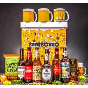 Beerboxeo plné prémiových ležáků s pivním Hrnkem