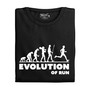 Pánské tričko s potiskem "Evolution of Run"
