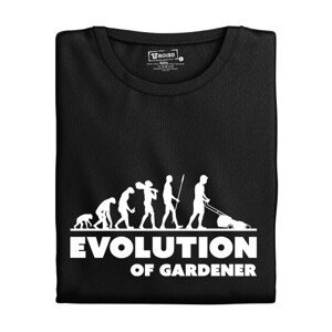 Pánské tričko s potiskem "Evolution of Gardener"