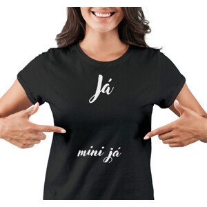 Dámské tričko s potiskem “Já & mini já”