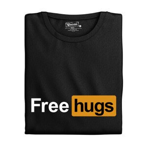 Pánské tričko s potiskem “Free hugs”