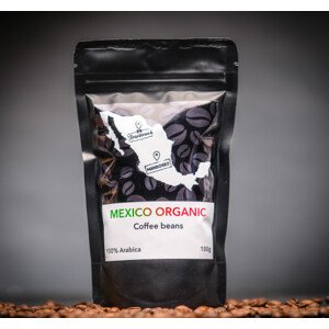 kopi bean Mexico Decaf Mountain Water bezkofeinová káva Arabika ZRNKOVÁ 100 g
