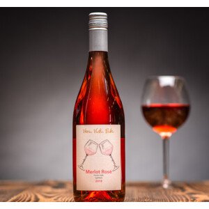 Vinařství Tetur Merlot rosé pozdní sběr 2020 0,75 l
